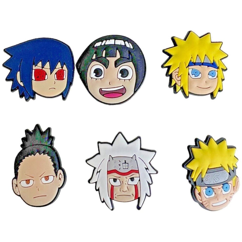 11 Naruto Charms For Crocs Jibbitz Anime Characters Shoe Japanese Manga - Picture 4 of 4